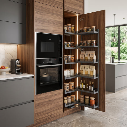Aeltera Premium Soft-Close Pull-Out Kitchen Pantry Organizer