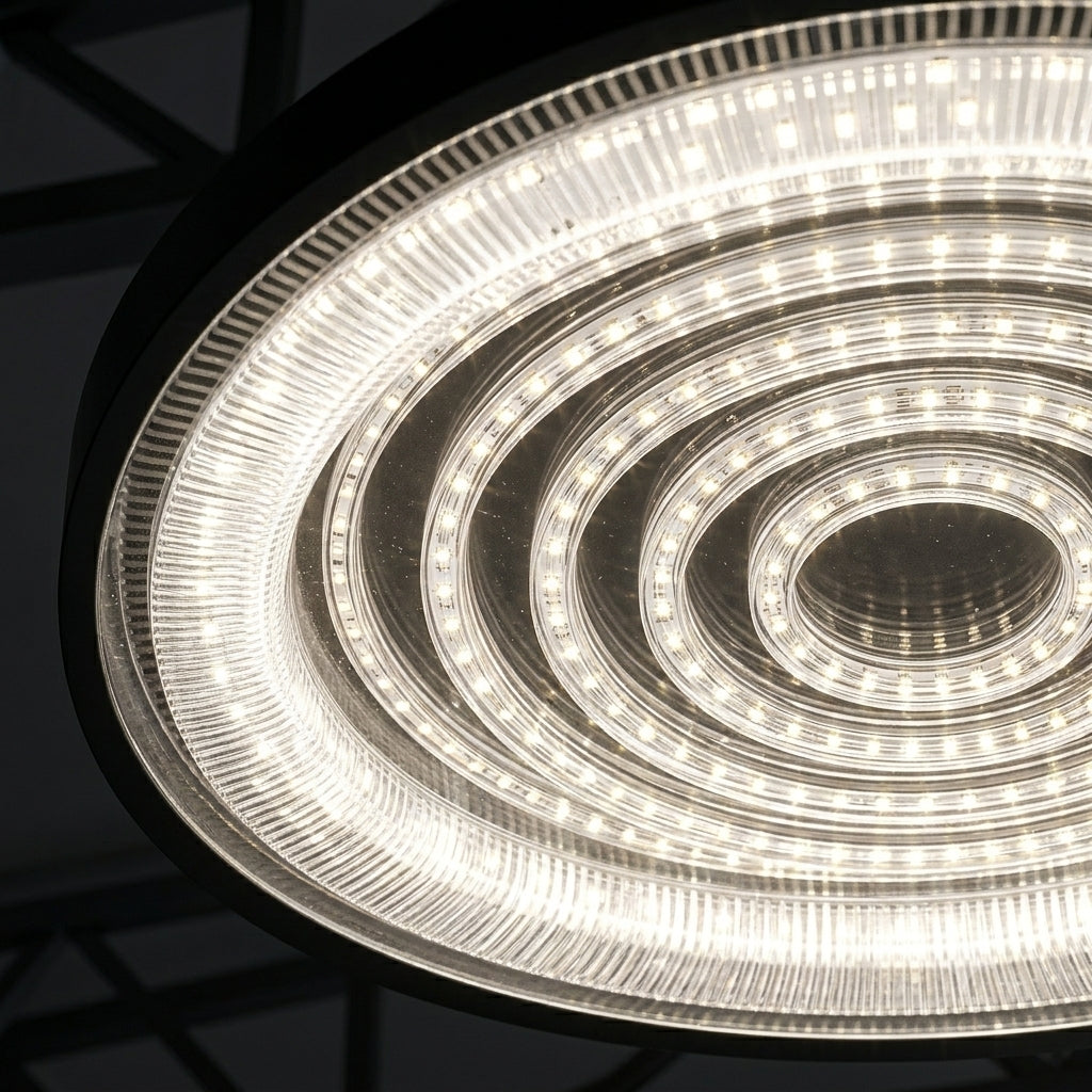 2-Piece Dimmable LED High Bay Garage Light