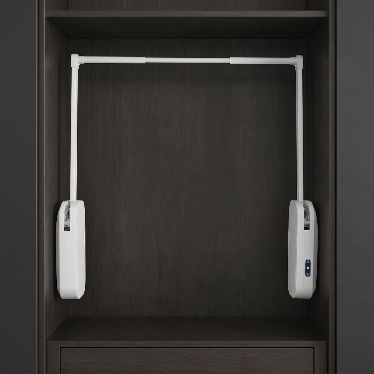 Smart Electric Wardrobe Lift | Motorized Pull-Down Closet Rod | Æltera