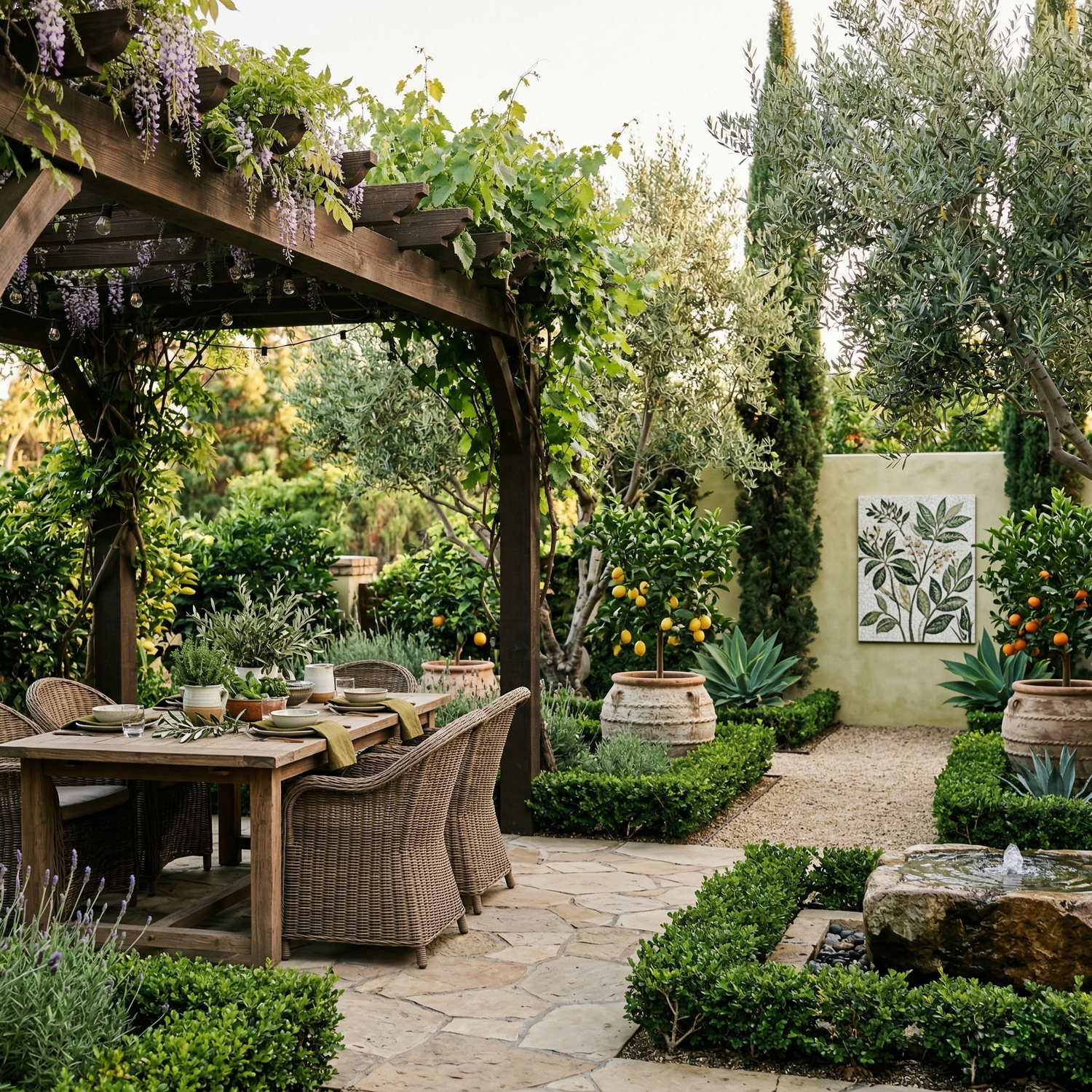 The Terrace: Al Fresco Artistry & Architectural Greenery