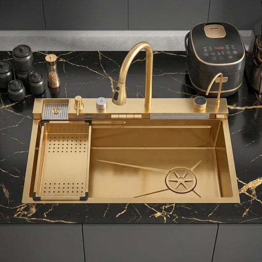 Smart Stainless Steel Kitchen Sink Set