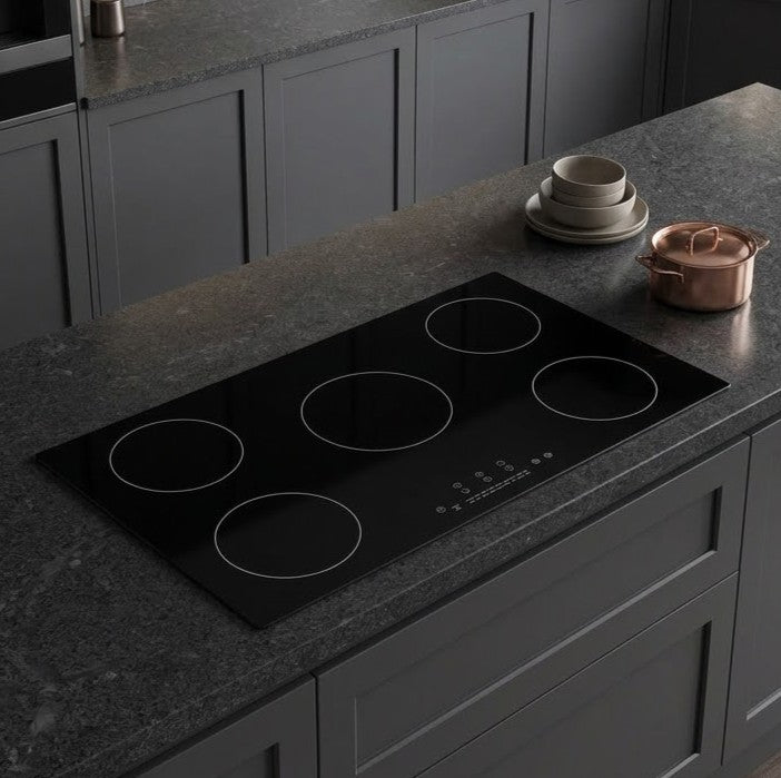 36-Inch 9200W 5 Burner Electric Built-In Induction Cooktop