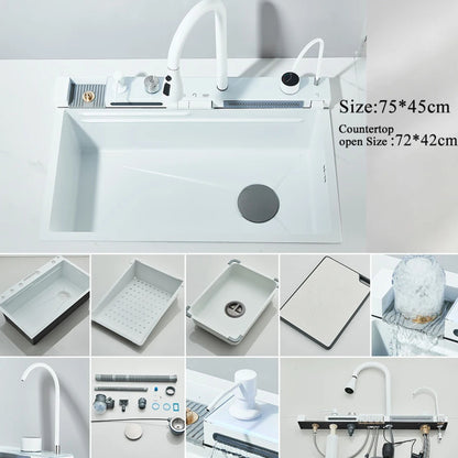 Smart Stainless Steel Kitchen Sink Set
