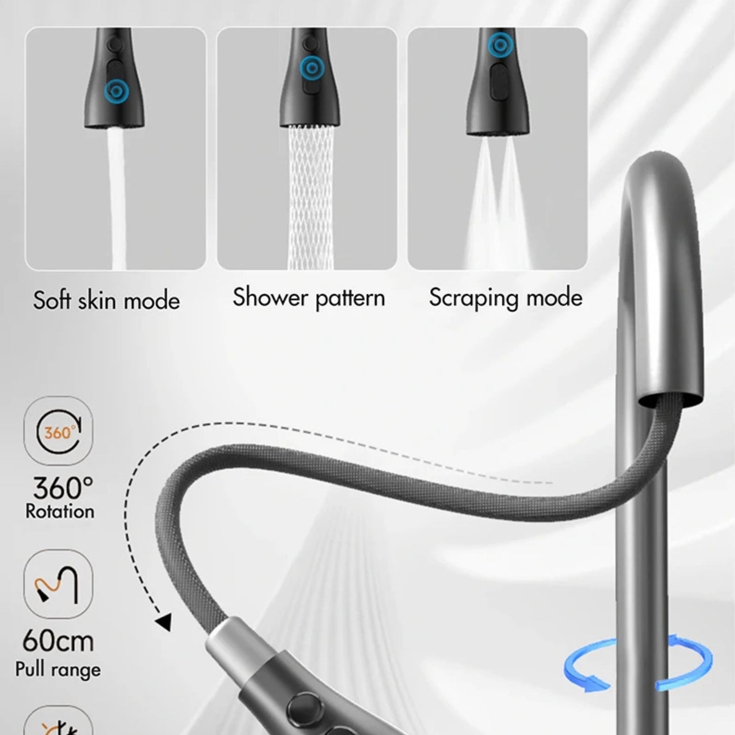 Smart Stainless Steel Kitchen Sink Set