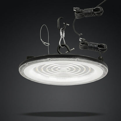 2-Piece Dimmable LED High Bay Garage Light