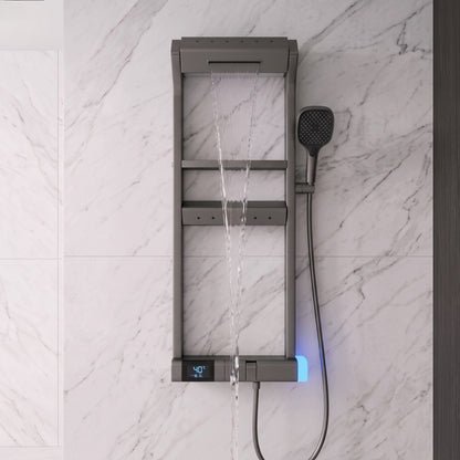 Wall Mounted Steel Spa Rainfall Shower System