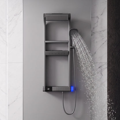 Wall Mounted Steel Spa Rainfall Shower System