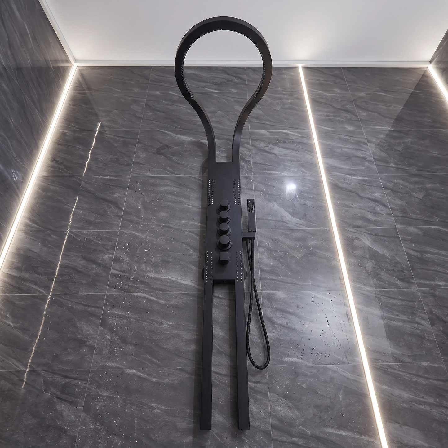 Modern Rainfall Shower System | Wall Mounted High-Pressure Set