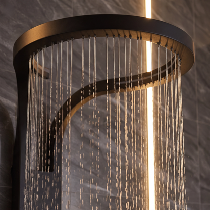 Modern Rainfall Shower System | Wall Mounted High-Pressure Set