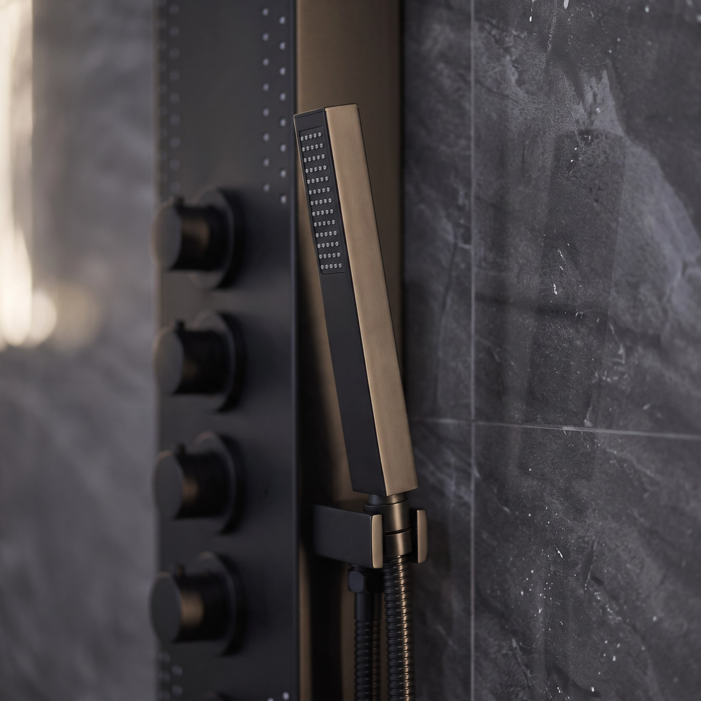 Modern Rainfall Shower System | Wall Mounted High-Pressure Set