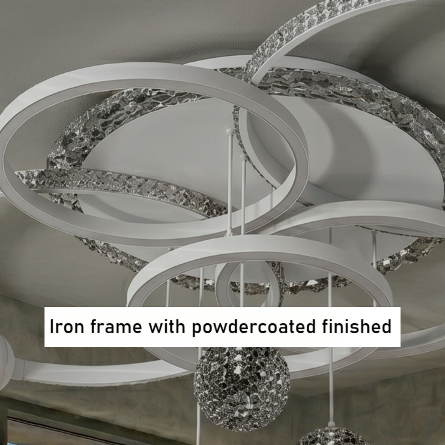 Modern Contemporary Layered Starlight Mood Lighting Chandelier