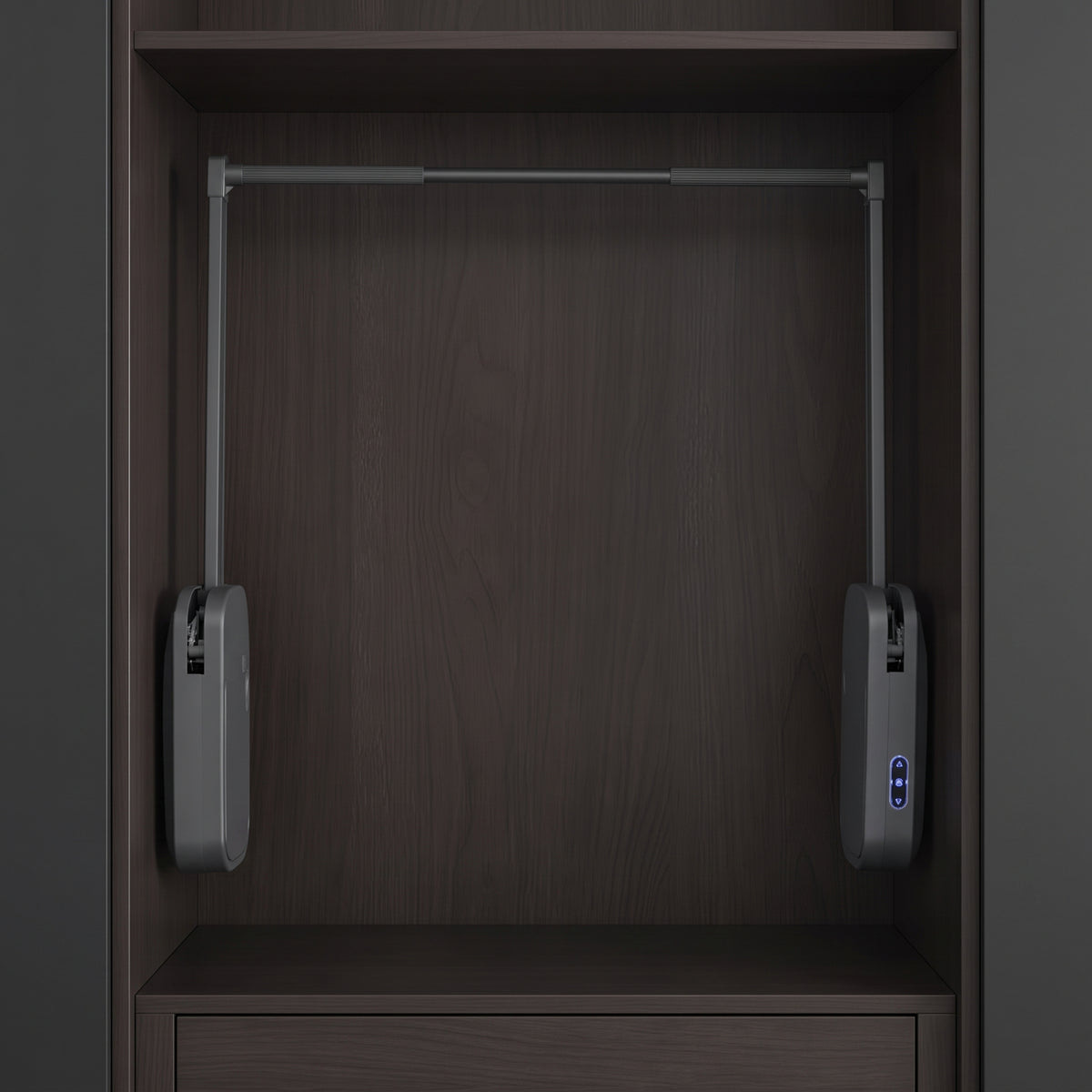 Smart Electric Wardrobe Lift | Motorized Pull-Down Closet Rod | Æltera