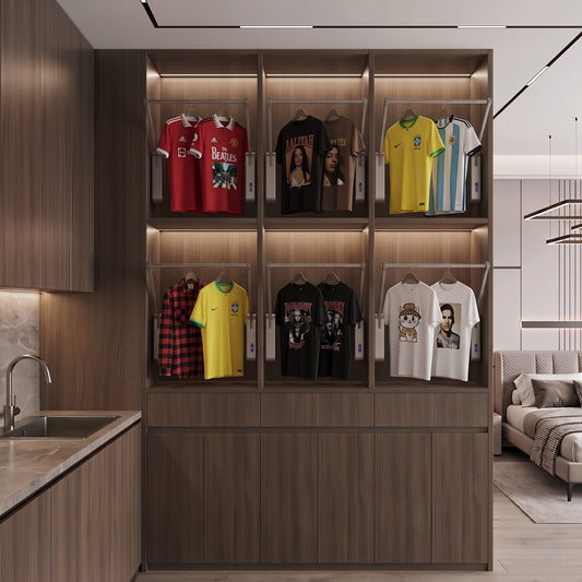 Smart Electric Wardrobe Lift | Motorized Pull-Down Closet Rod | Æltera