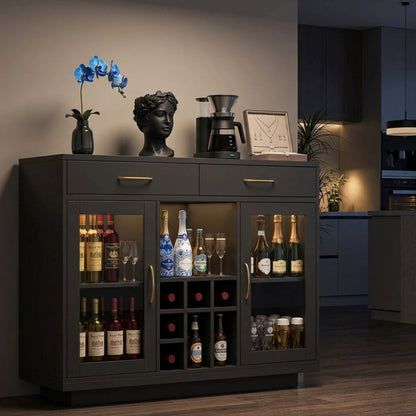 Multi-Functional Liquor/Wine Display Cabinet