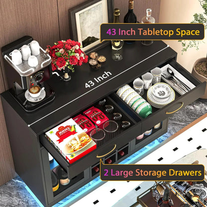 Multi-Functional Liquor/Wine Display Cabinet