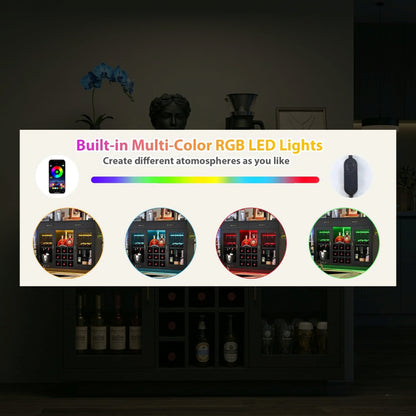 Multi-Functional Liquor/Wine Display Cabinet