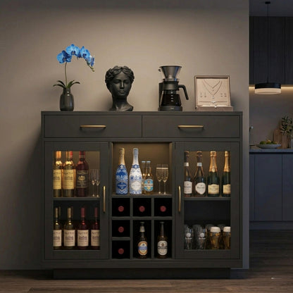 Multi-Functional Liquor/Wine Display Cabinet